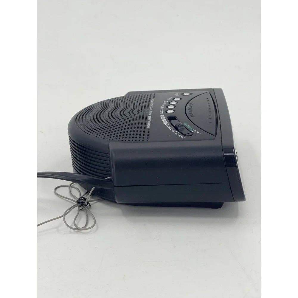 Sony Dream Machine AM/FM Dual Alarm Digital Clock Radio Black ICF-C212 Works